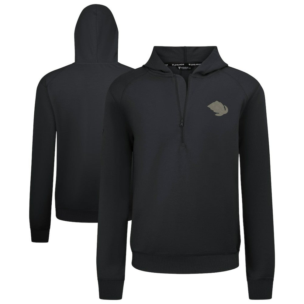 Utah Mammoth Levelwear Technic Quarter-Zip Pullover Hoodie -  NHL Hoodies