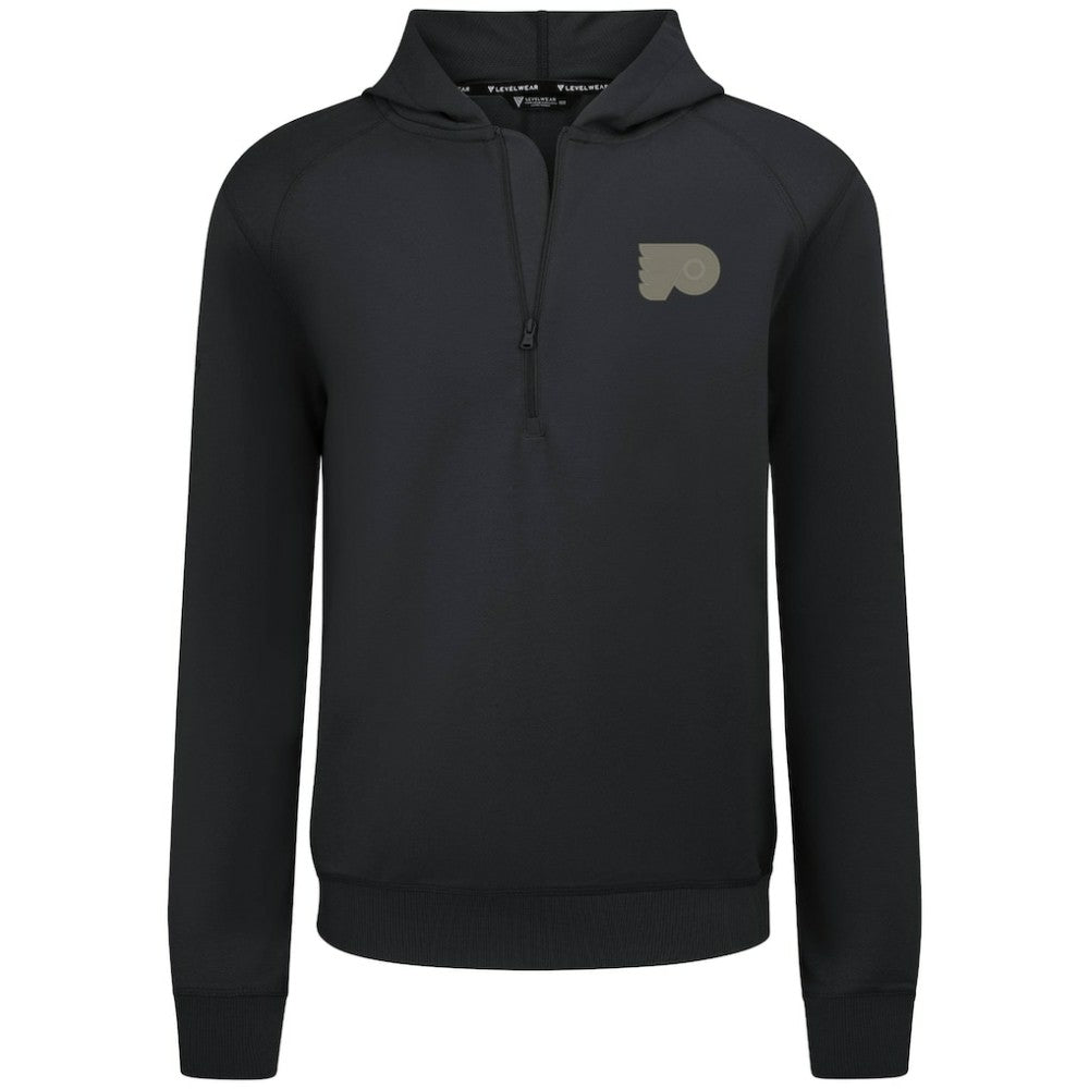 Philadelphia Flyers Levelwear Technic Quarter-Zip Pullover Hoodie -  NHL Hoodies