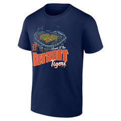 Detroit Tigers Navy Home Stadium T-Shirt - MLB T-shirts