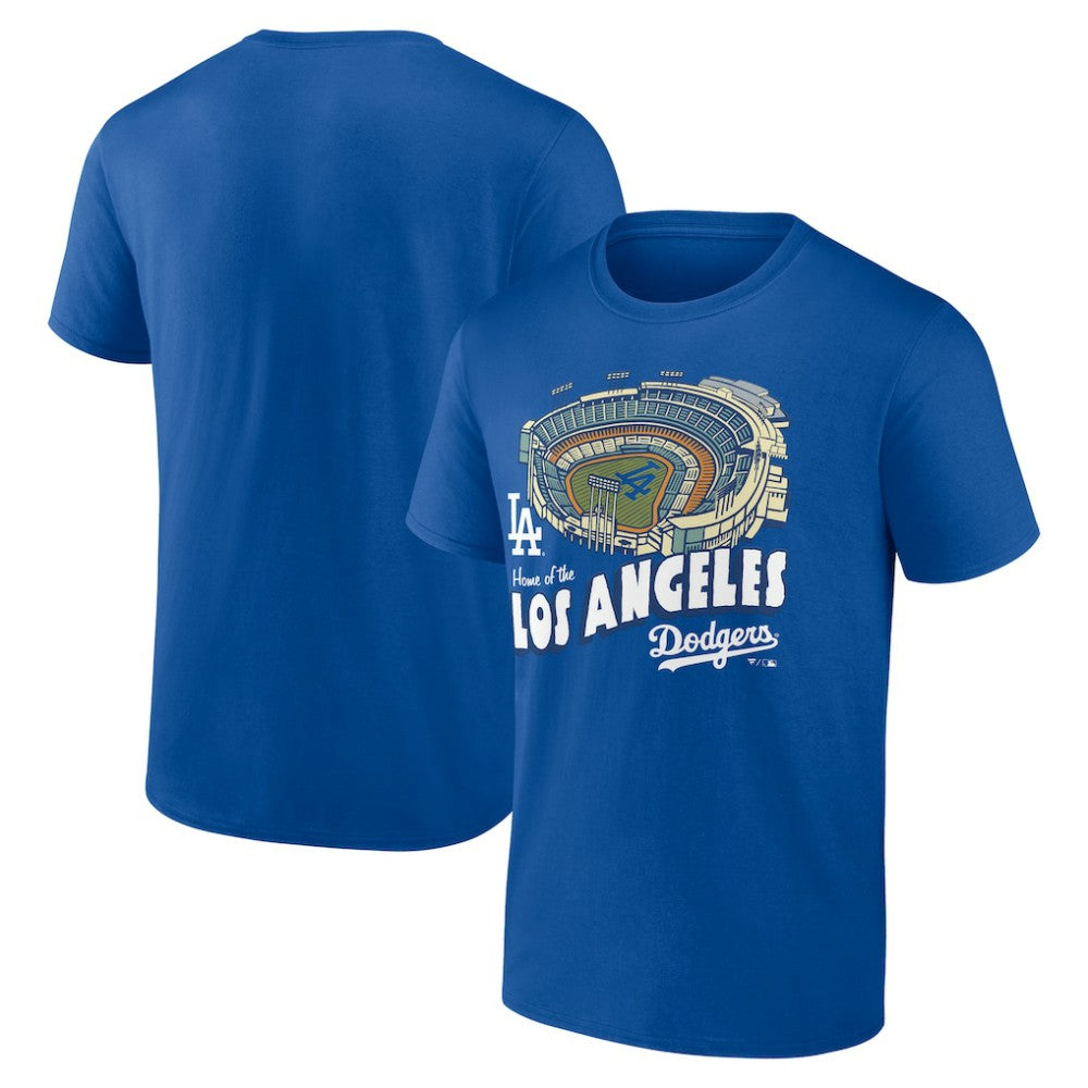 Los Angeles Dodgers Royal Home Stadium T-Shirt - MLB T-shirts
