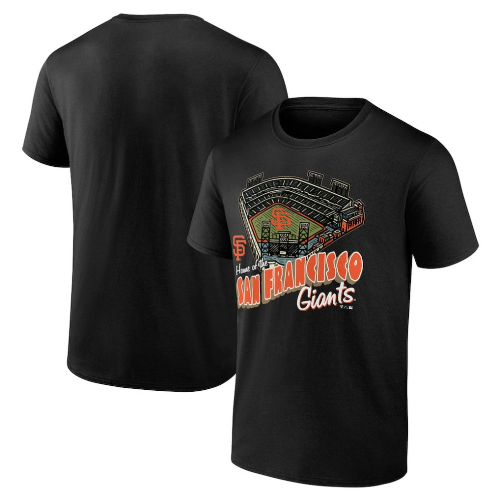 San Francisco Giants Black Home Stadium T-Shirt - MLB T-shirts
