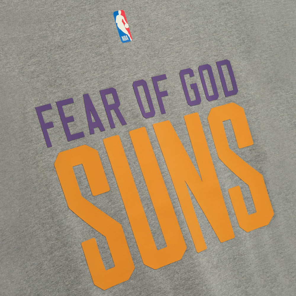 Dark Heather Gray Phoenix Suns Fear of God x NBA Classic Fit T-Shirt | NBA