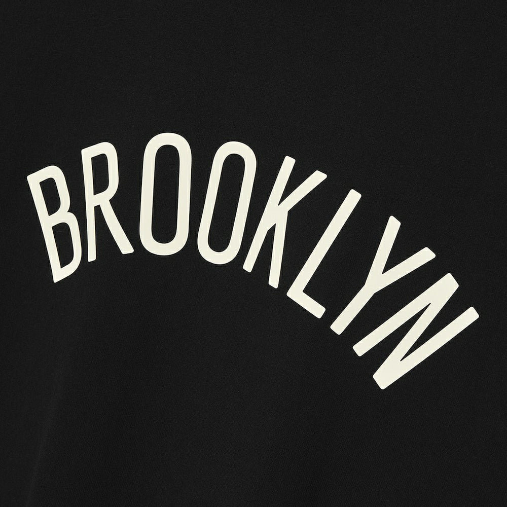 Black Brooklyn Nets Fear of God x NBA Classic Fit T-Shirt | NBA