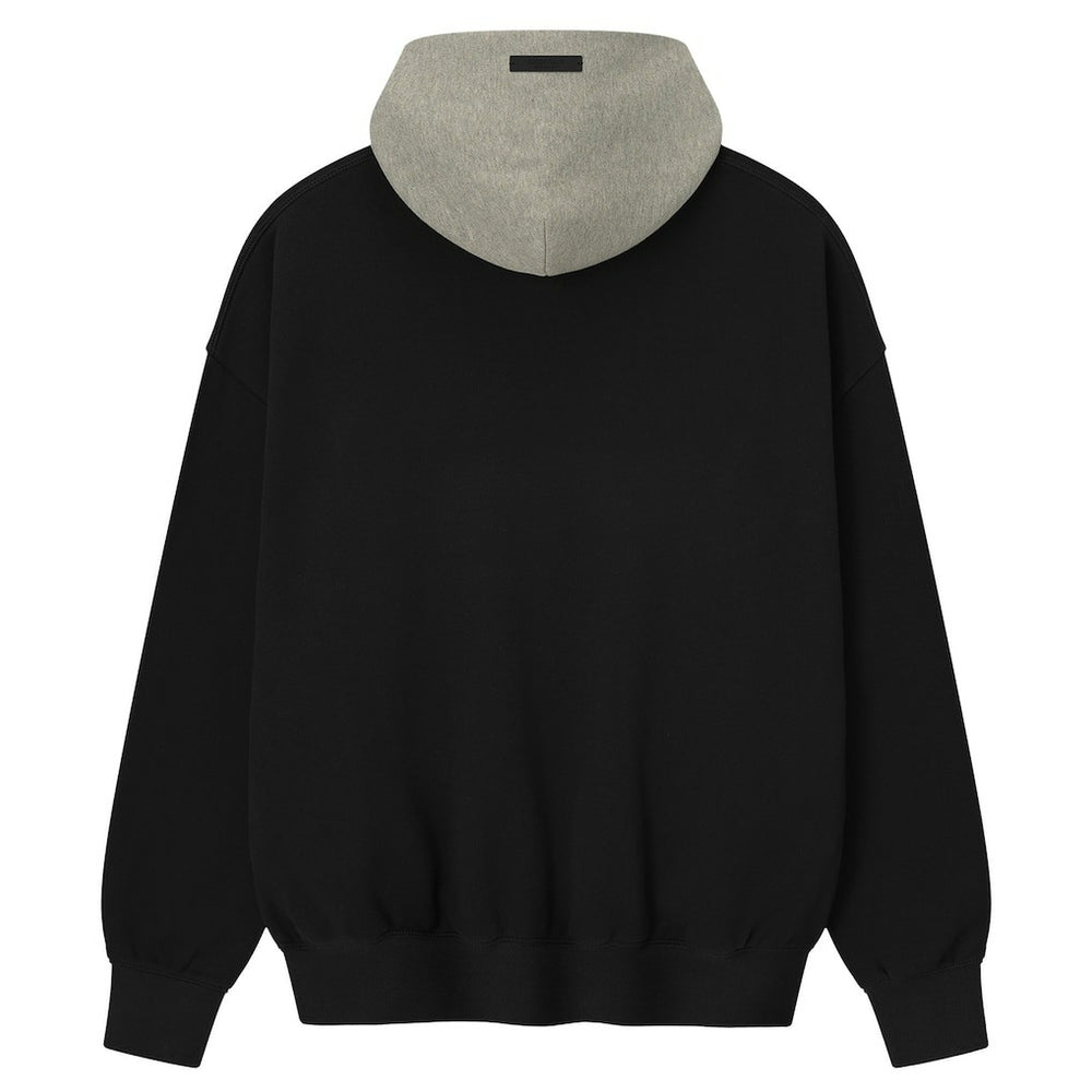 Black/Heather Gray Brooklyn Nets Fear of God x NBA Macao Sport Fit Hoodie | NBA