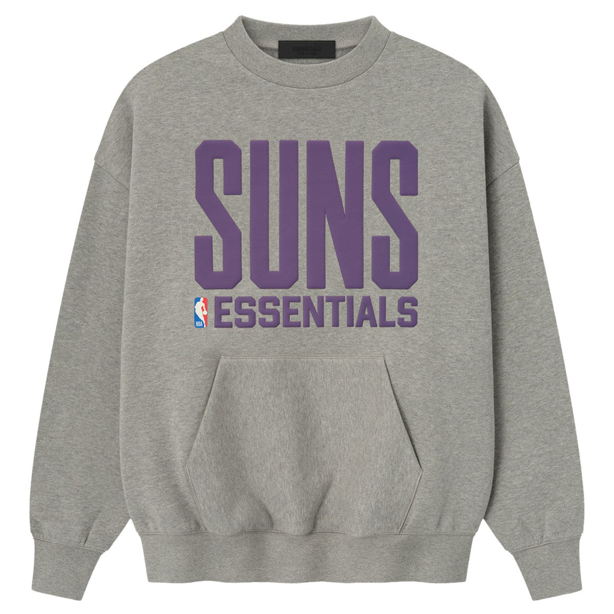 Heather Gray Phoenix Suns Fear of God x NBA Sport Fit Sweatshirt | NBA