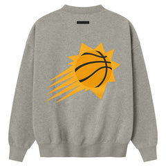 Heather Gray Phoenix Suns Fear of God x NBA Sport Fit Sweatshirt | NBA