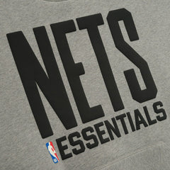 Heather Gray Brooklyn Nets Fear of God x NBA Sport Fit T-Shirt | NBA