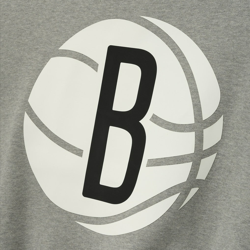 Heather Gray Brooklyn Nets Fear of God x NBA Sport Fit T-Shirt | NBA