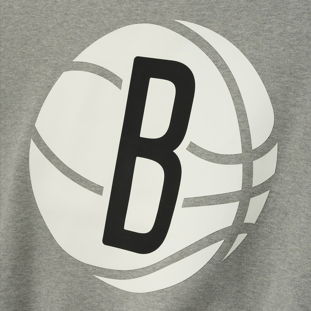Heather Gray Brooklyn Nets Fear of God x NBA Sport Fit T-Shirt | NBA