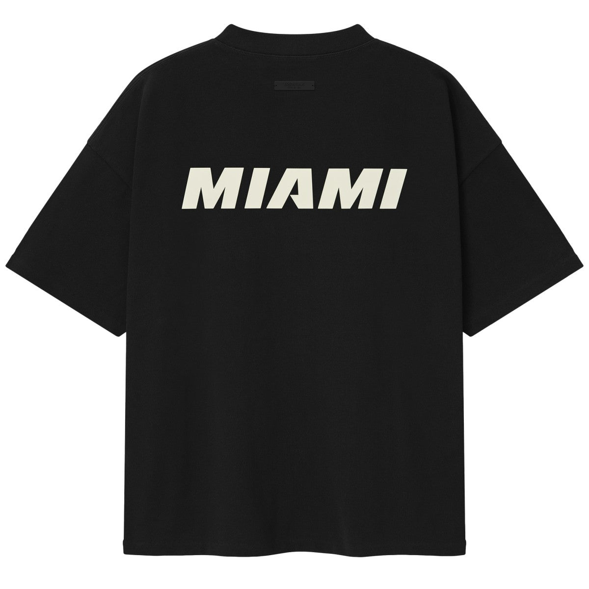 Heather Black Miami Heat Fear of God x NBA Unisex 90s T-Shirt | NBA