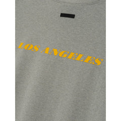 Heather Gray Los Angeles Lakers Fear of God x NBA Unisex 90s T-Shirt | NBA
