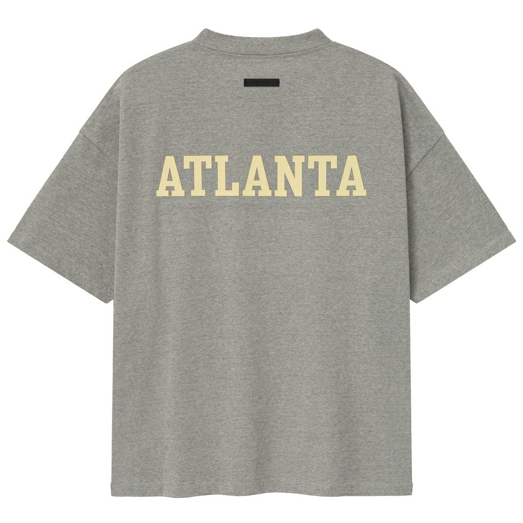 Heather Gray Atlanta Hawks Fear of God x NBA Unisex 90s T-Shirt | NBA