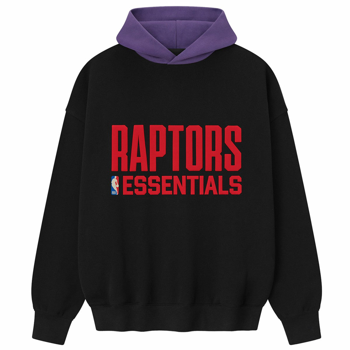 Black/Purple Toronto Raptors Fear of God x NBA Unisex Sport Hoodie | NBA