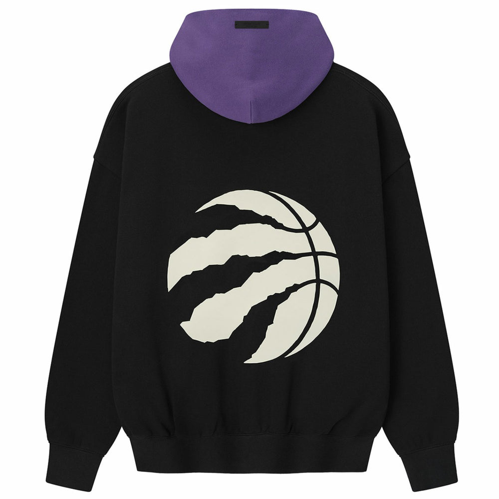 Black/Purple Toronto Raptors Fear of God x NBA Unisex Sport Hoodie | NBA