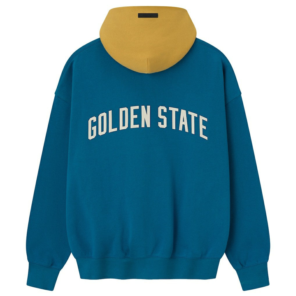 Royal/Gold Golden State Warriors Fear of God x NBA Unisex Sport Hoodie sale | NBA