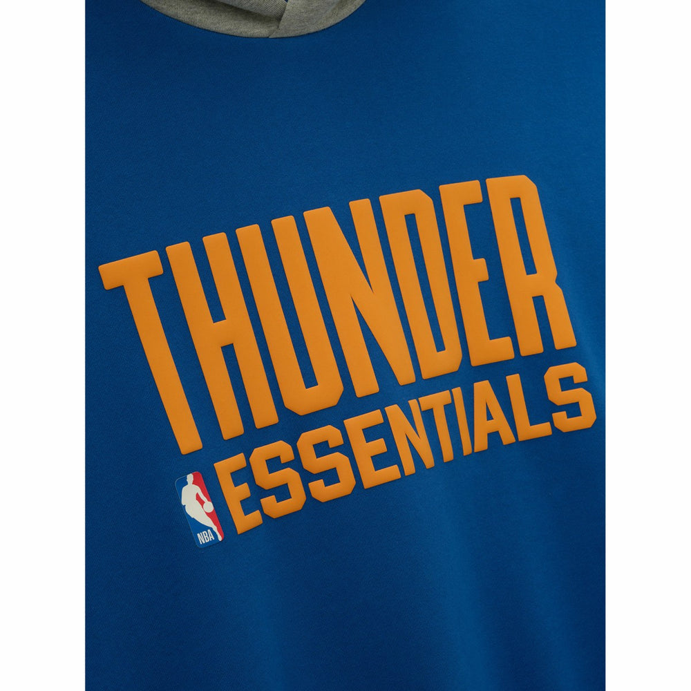 Blue/Heather Gray Oklahoma City Thunder Fear of God x NBA Unisex Sport Hoodie | NBA