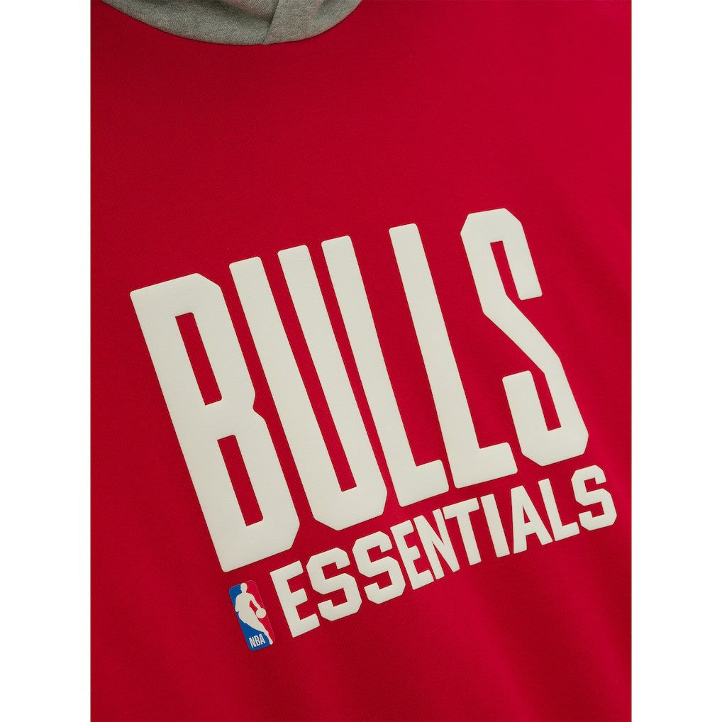 Red/Heather Gray Chicago Bulls Fear of God x NBA Unisex Sport Hoodie | NBA