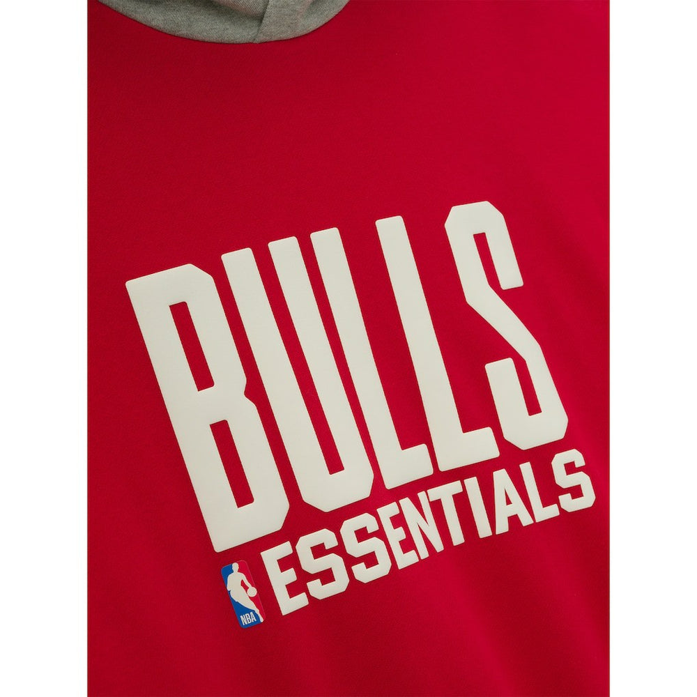 Red/Heather Gray Chicago Bulls Fear of God x NBA Unisex Sport Hoodie | NBA