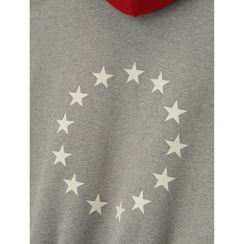 Heather Gray/Red Philadelphia 76ers Fear of God x NBA Unisex Sport Hoodie | NBA