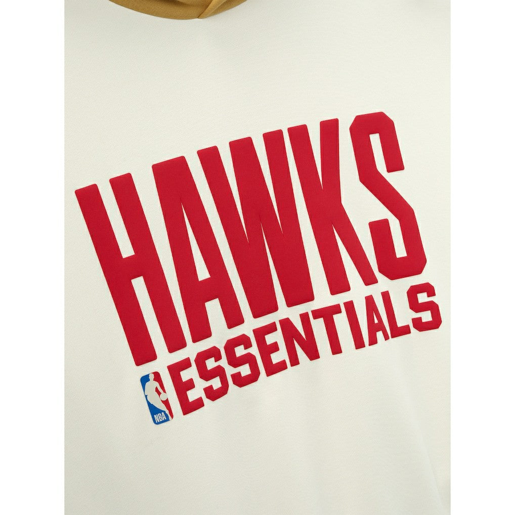 Cream/Yellow Atlanta Hawks Fear of God x NBA Unisex Sport Hoodie | NBA
