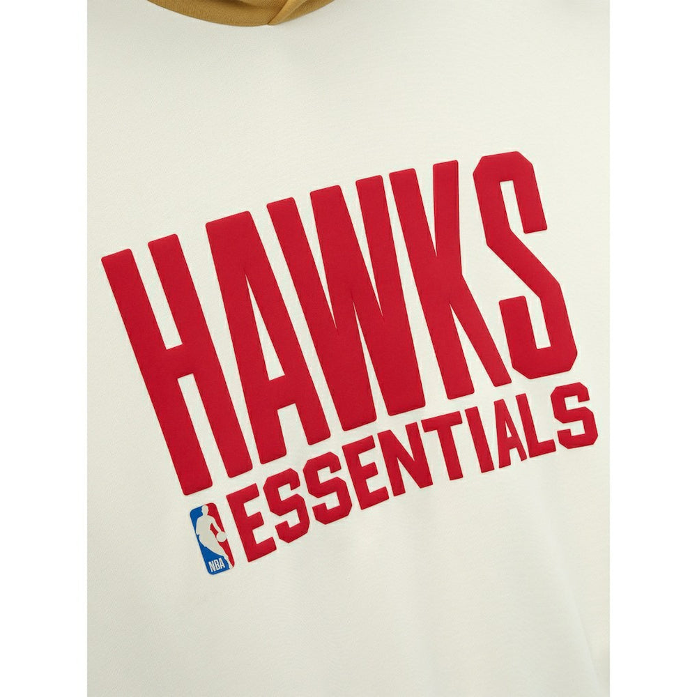Cream/Yellow Atlanta Hawks Fear of God x NBA Unisex Sport Hoodie | NBA