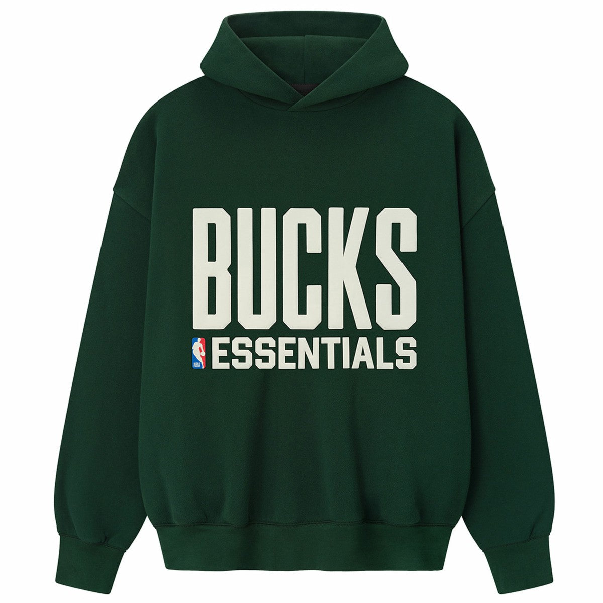 Hunter Green Milwaukee Bucks Fear of God x NBA Unisex Sport Hoodie | NBA