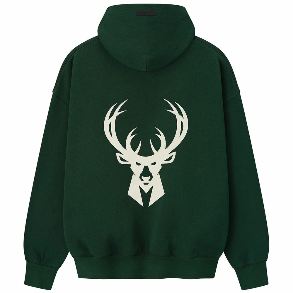 Hunter Green Milwaukee Bucks Fear of God x NBA Unisex Sport Hoodie | NBA
