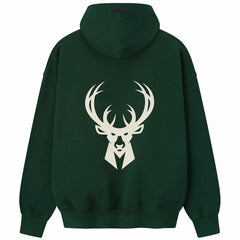 Hunter Green Milwaukee Bucks Fear of God x NBA Unisex Sport Hoodie | NBA