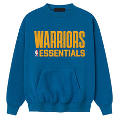 Royal Golden State Warriors Fear of God x NBA Unisex Sport Sweatshirt sale | NBA