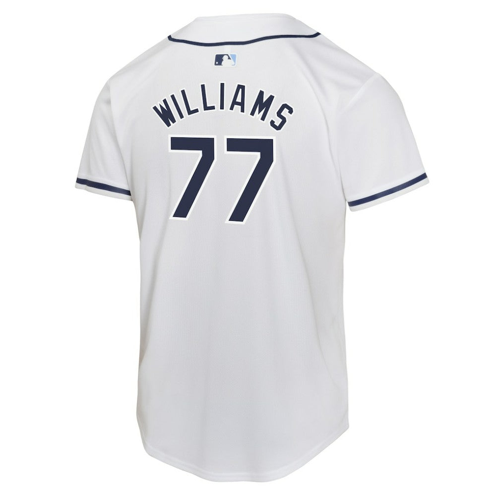 Carson Williams Tampa Bay Rays Nike Youth Home Player Game Jersey - MLB Jerseys