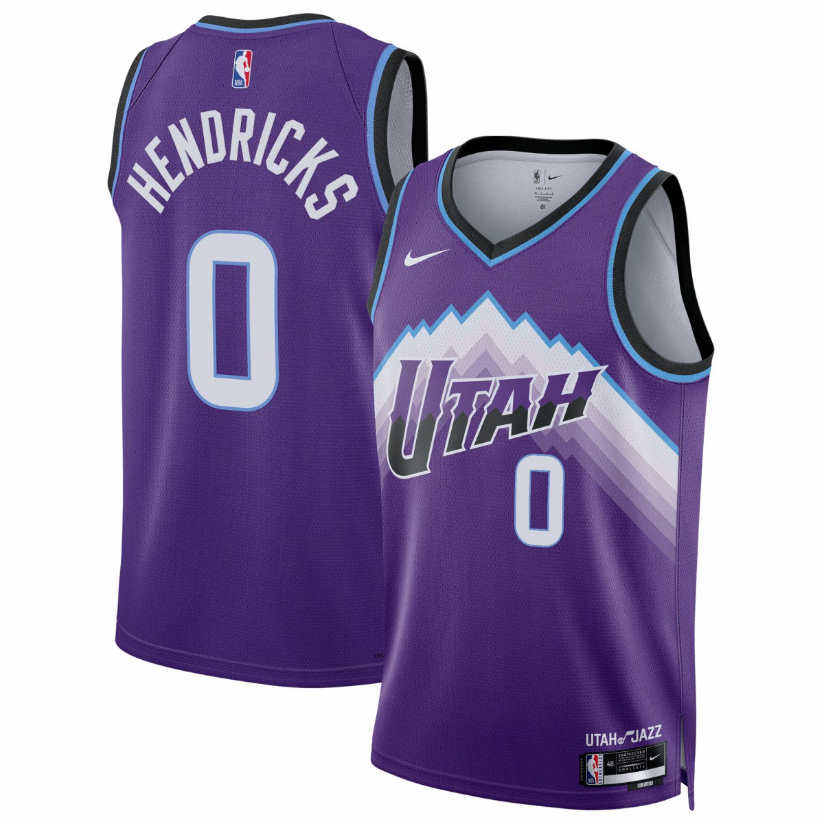 Purple Taylor Hendricks Utah Jazz Unisex Swingman Jersey | NBA