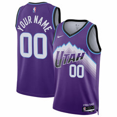 Purple Utah Jazz Unisex Swingman Custom Jersey | NBA