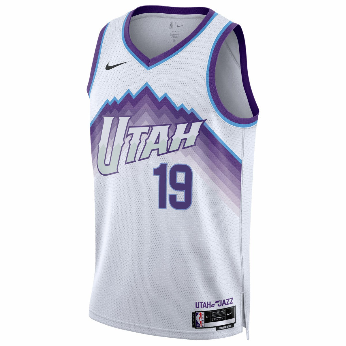 White Ace Bailey Utah Jazz Unisex Swingman Jersey | NBA