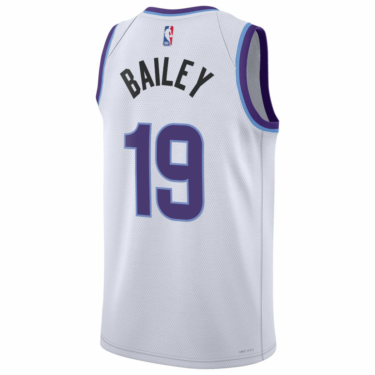 White Ace Bailey Utah Jazz Unisex Swingman Jersey | NBA