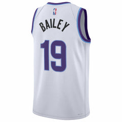 White Ace Bailey Utah Jazz Unisex Swingman Jersey | NBA