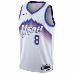 White Isaiah Collier Utah Jazz Unisex Swingman Jersey | NBA