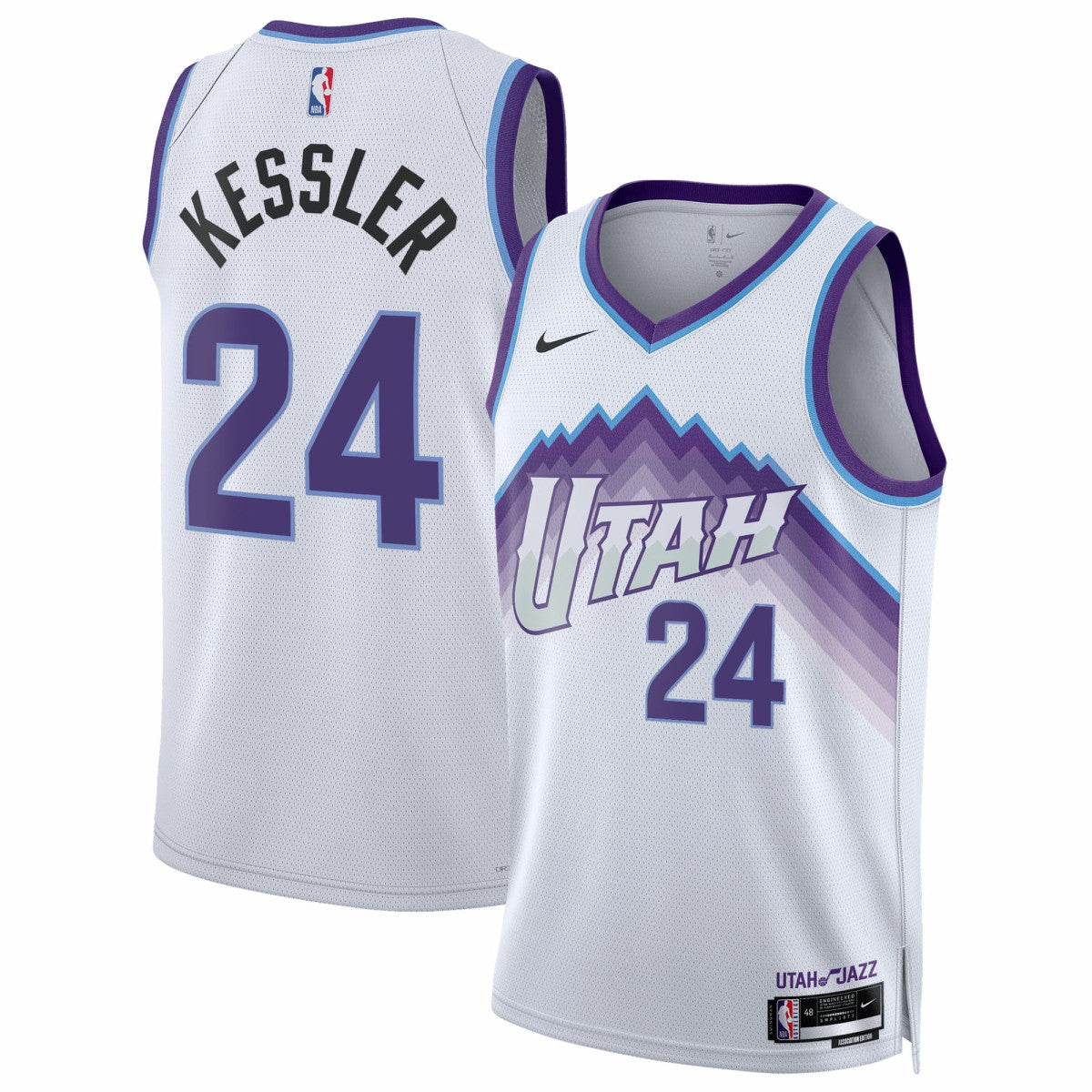 White Walker Kessler Utah Jazz Unisex Swingman Jersey | NBA