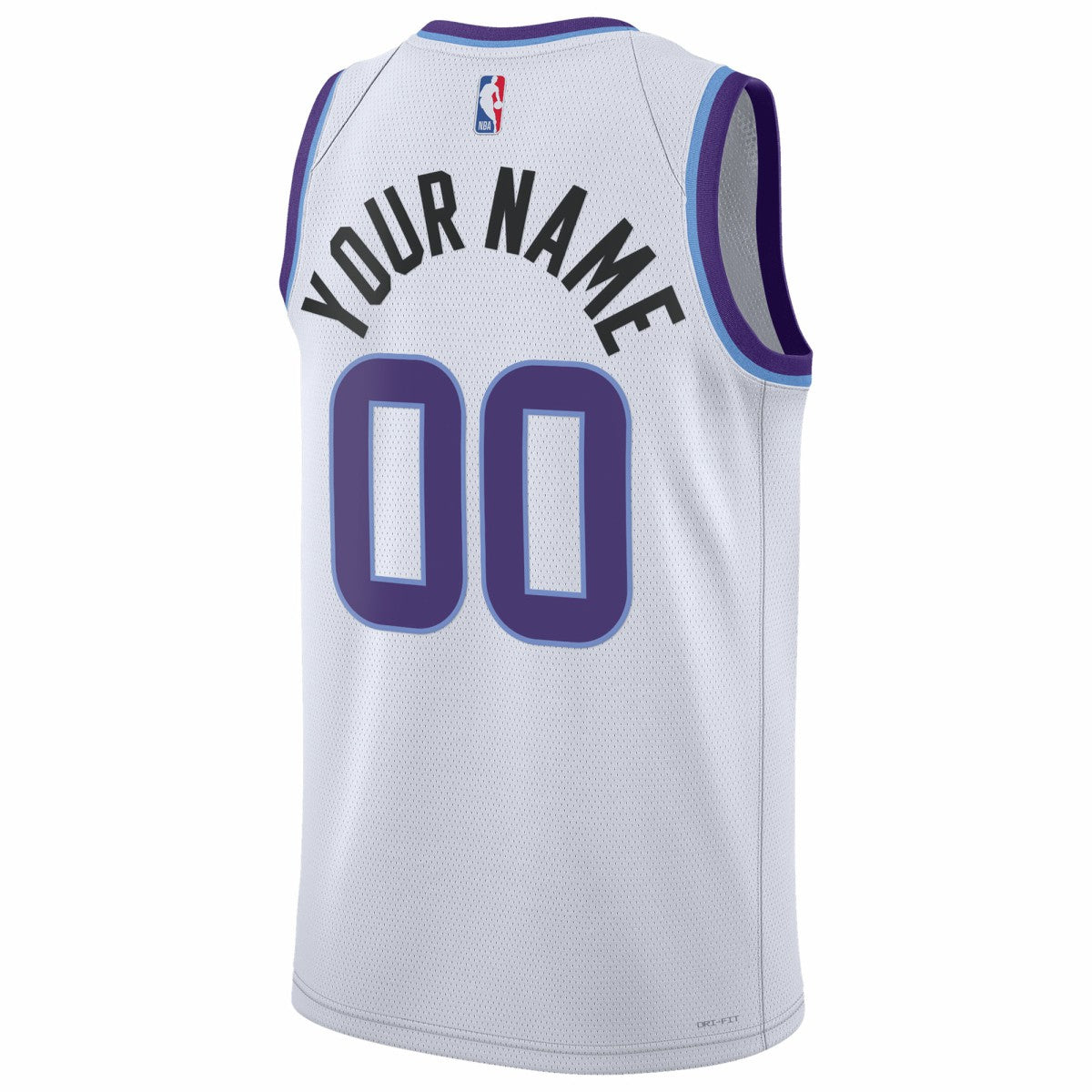 White Utah Jazz Unisex Swingman Custom Jersey | NBA