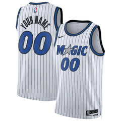 White Orlando Magic Unisex Swingman Custom Jersey | NBA