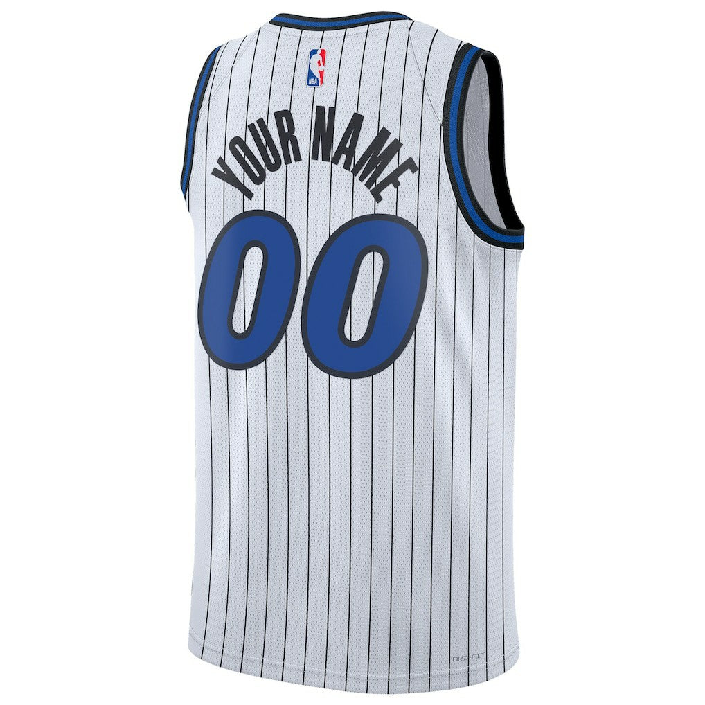 White Orlando Magic Unisex Swingman Custom Jersey | NBA