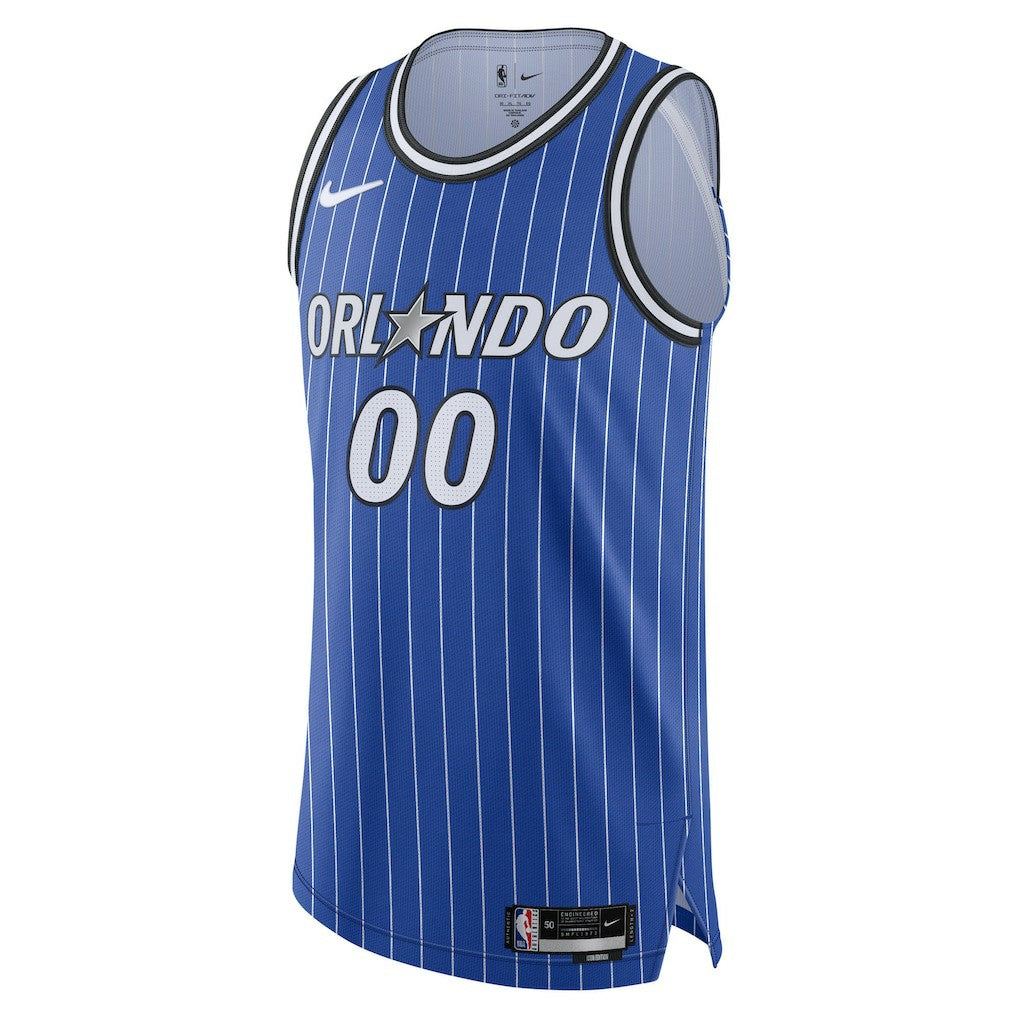 Blue Orlando Magic Authentic Custom Jersey | NBA