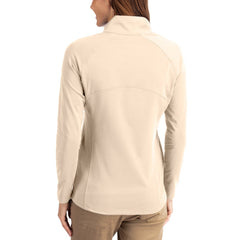 Milwaukee Brewers Cutter & Buck Women's Cooperstown Collection Adapt Eco Knit Stretch Half-Zip Pullover - MLB Pullover