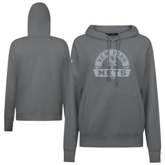 New York Mets Levelwear Women's Adorn Banner Arch Hoodie - MLB Hoodies