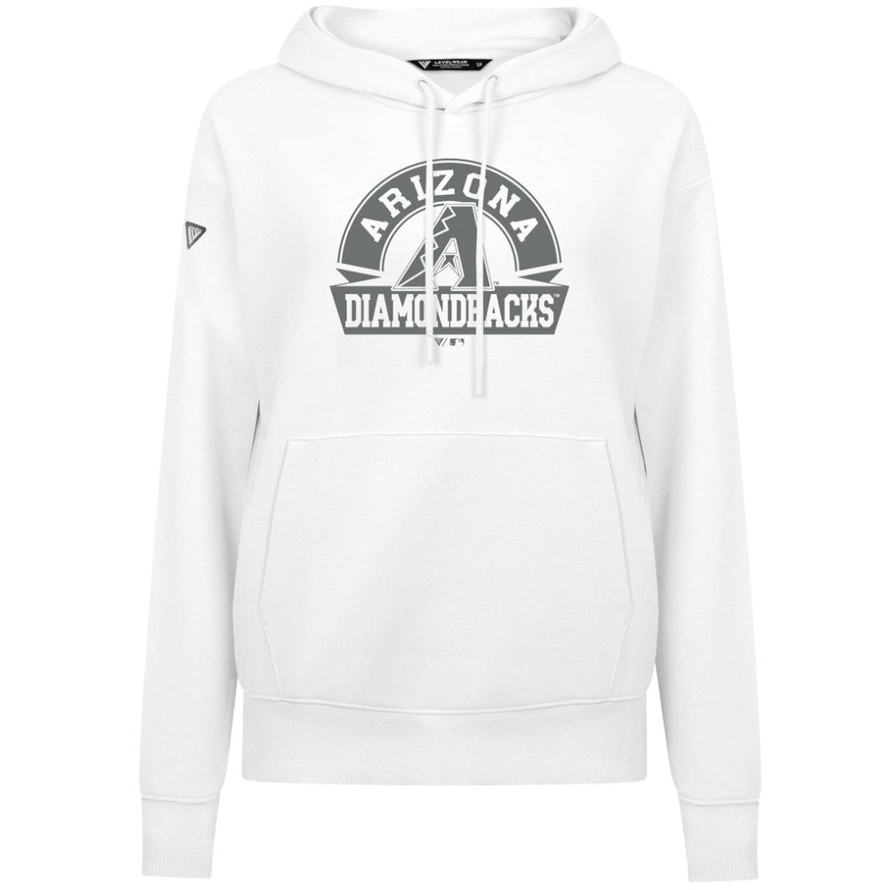 Arizona Diamondbacks Levelwear Women's Adorn Banner Arch Hoodie - MLB Hoodies
