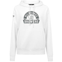 Milwaukee Brewers Levelwear Women's Adorn Banner Arch Hoodie - MLB Hoodies