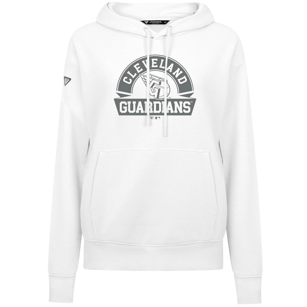 Cleveland Guardians Levelwear Women's Adorn Banner Arch Hoodie - MLB Hoodies