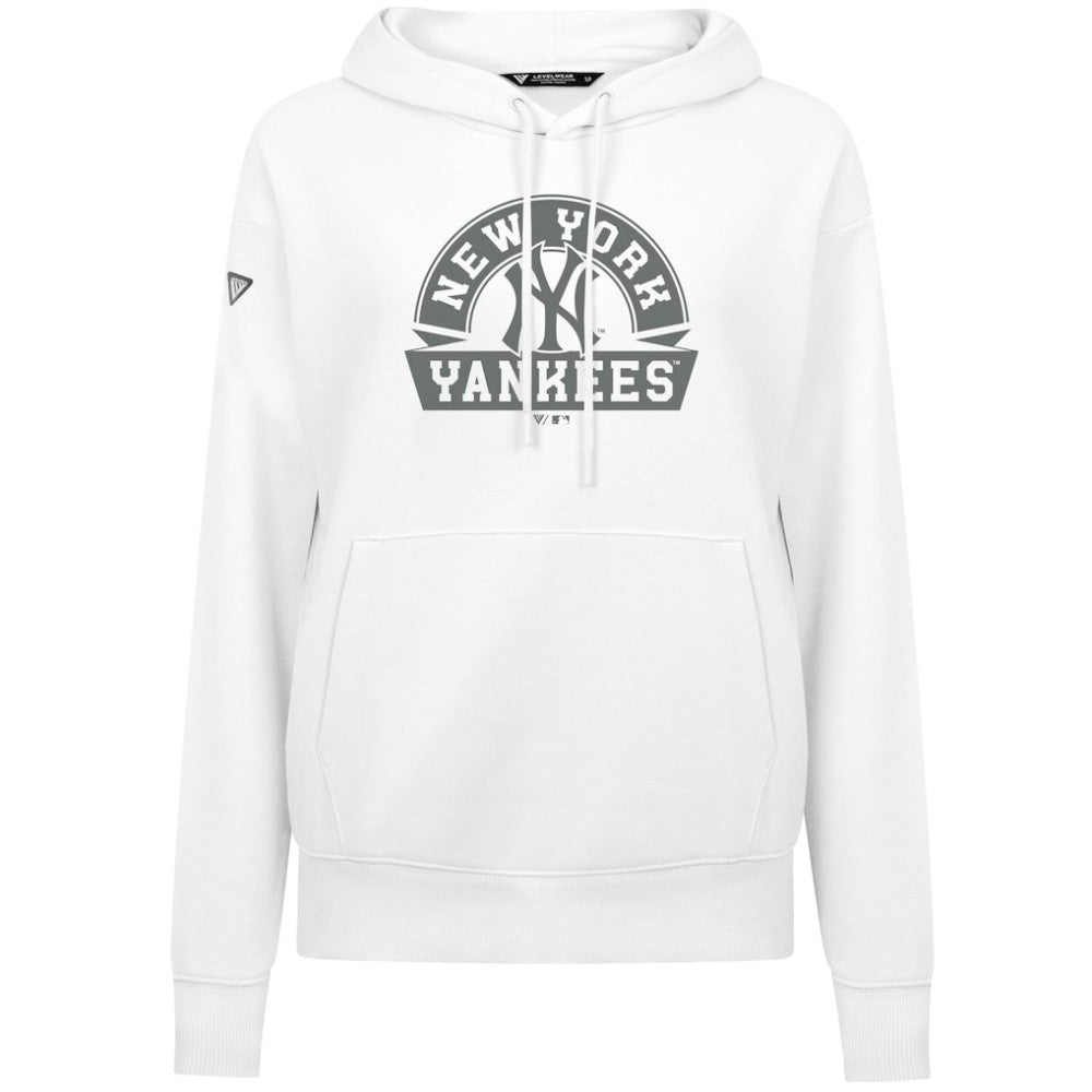 New York Yankees Levelwear Women's Adorn Banner Arch Hoodie - MLB Hoodies