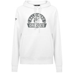 Baltimore Orioles Levelwear Women's Adorn Banner Arch Hoodie - MLB Hoodies