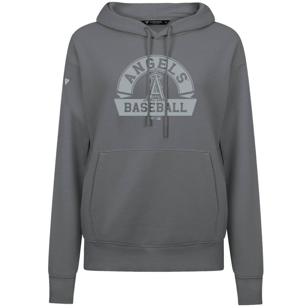 Los Angeles Angels Levelwear Women's Adorn Banner Arch Hoodie - MLB Hoodies