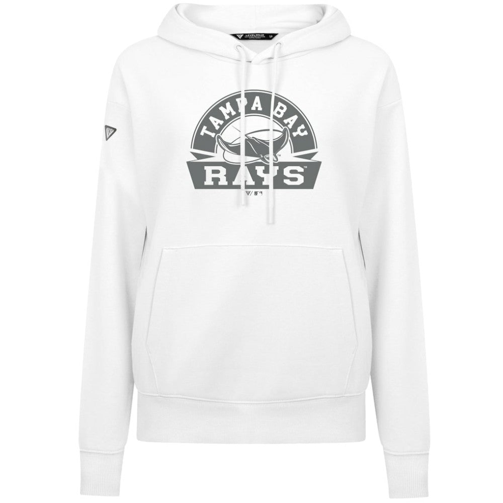 Tampa Bay Rays Levelwear Women's Adorn Banner Arch Hoodie - MLB Hoodies
